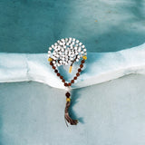 108 Beads Mala ⎥Moonstone & Moonstone⎥ 03501 ⎥one-of-a-kind