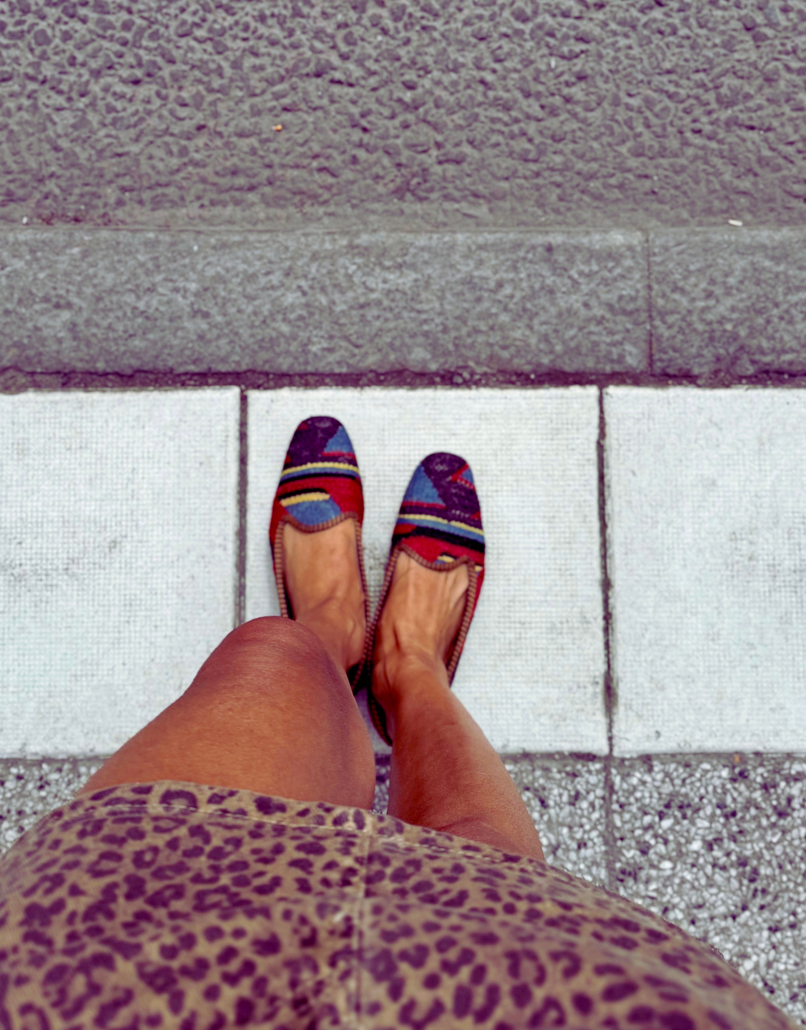 One-Of-a-Kind Kilim Shoes