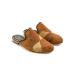 Trendy Kilim Gem Amber Mules