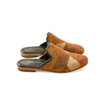 Fashionable Amber Kilim Gem Mules