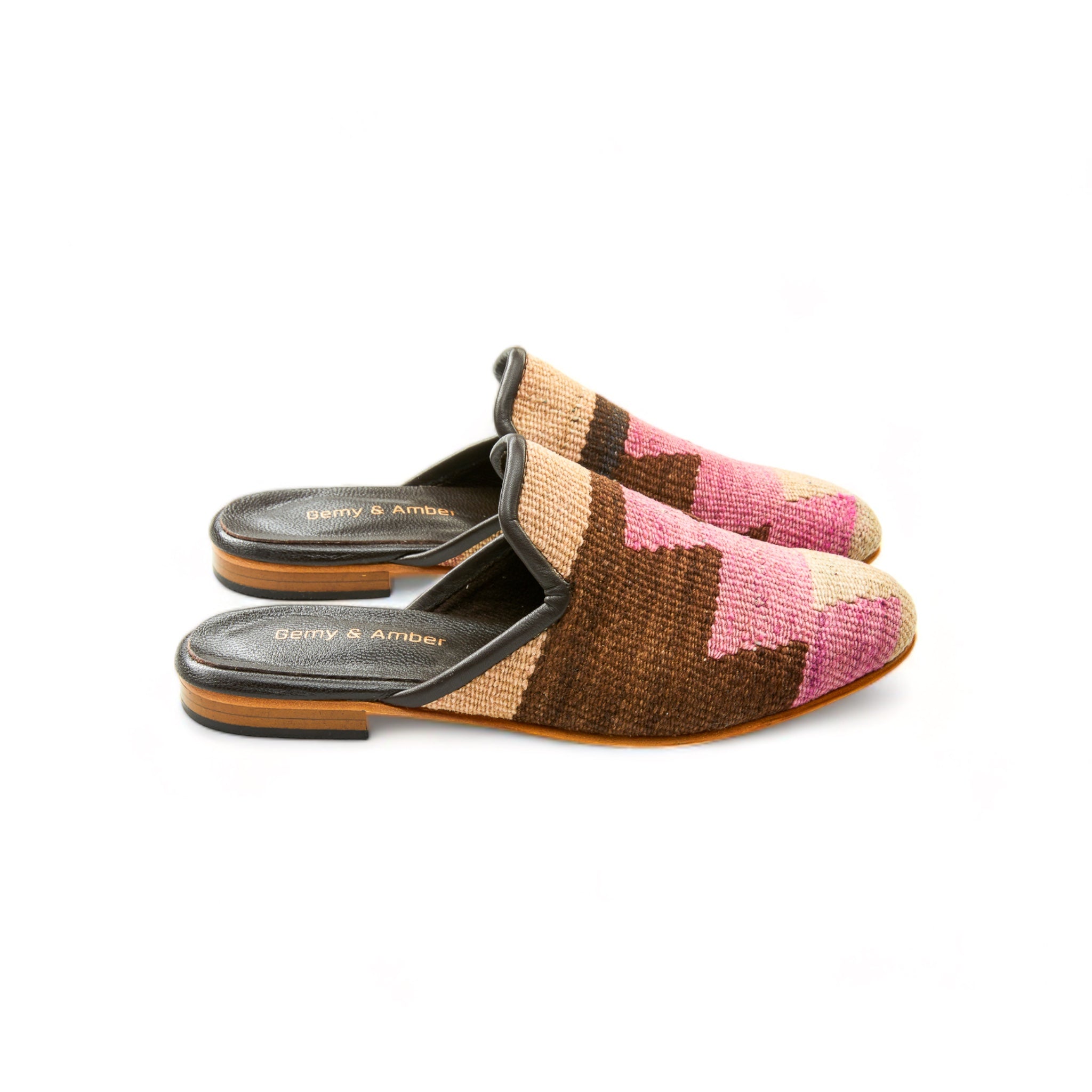 Fashionable Gem Kilim Mules