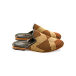 Elegant Amber Kilim Gem Shoes