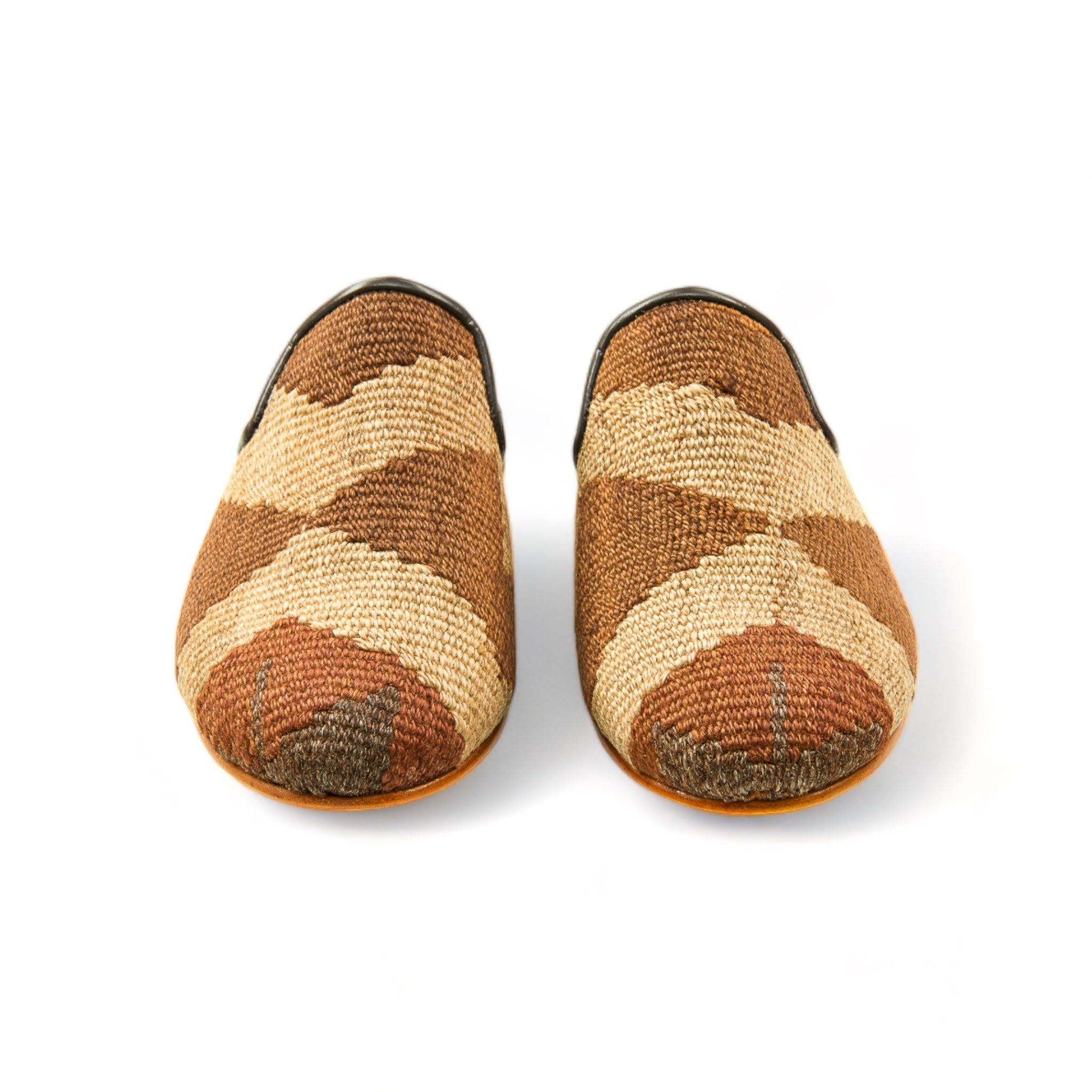 Stylish Gem Kilim Amber Mules
