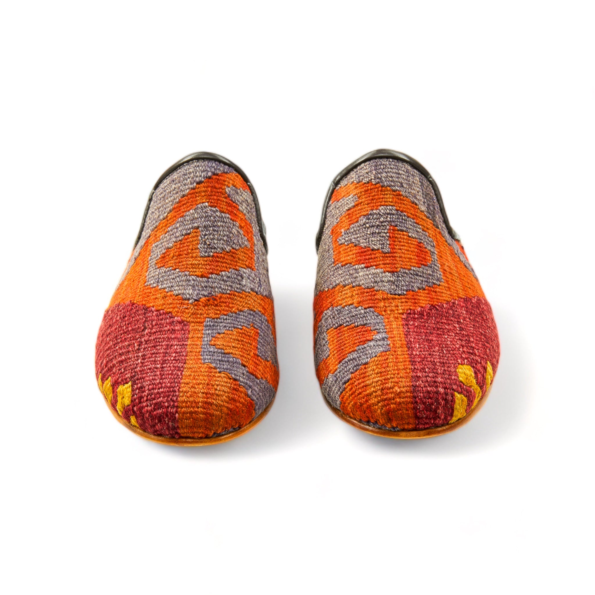 Amber Kilim Mules - Fashionable Women's Footwear