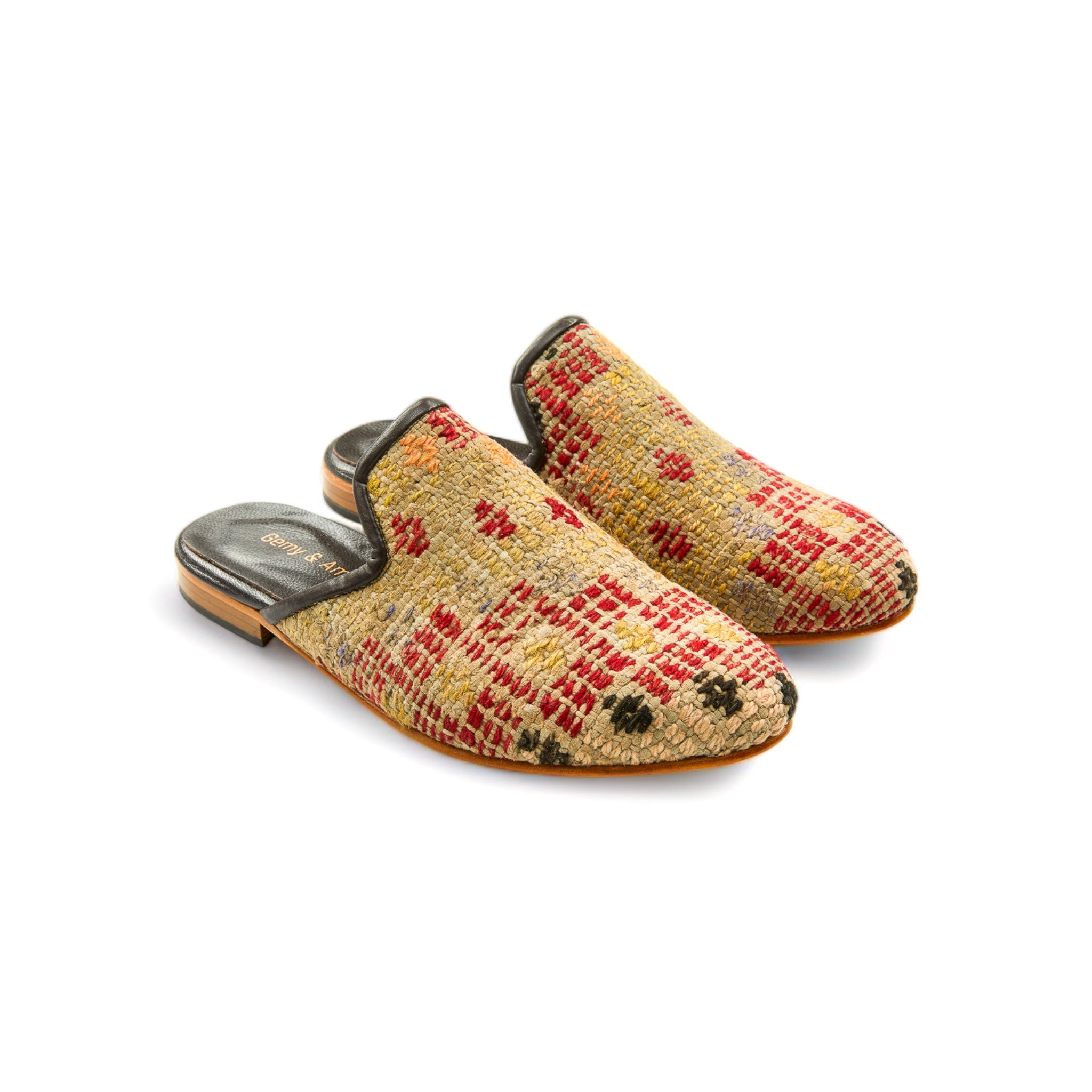 Elegant Amber Mule Shoes