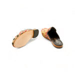 Trendy Gem Detail Mules