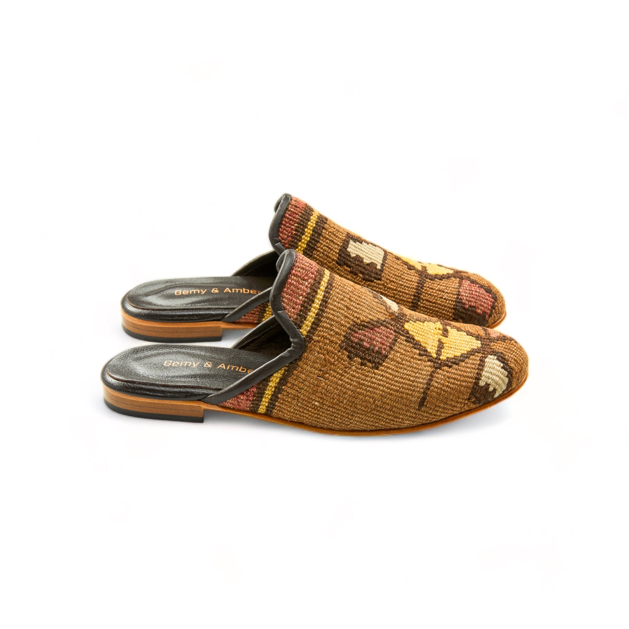 Artisan Kilim Mule Shoes