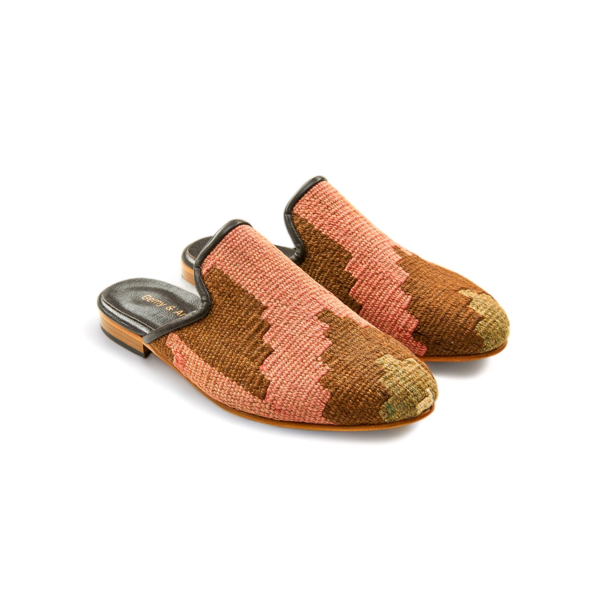 Vintage-Inspired Amber Mules