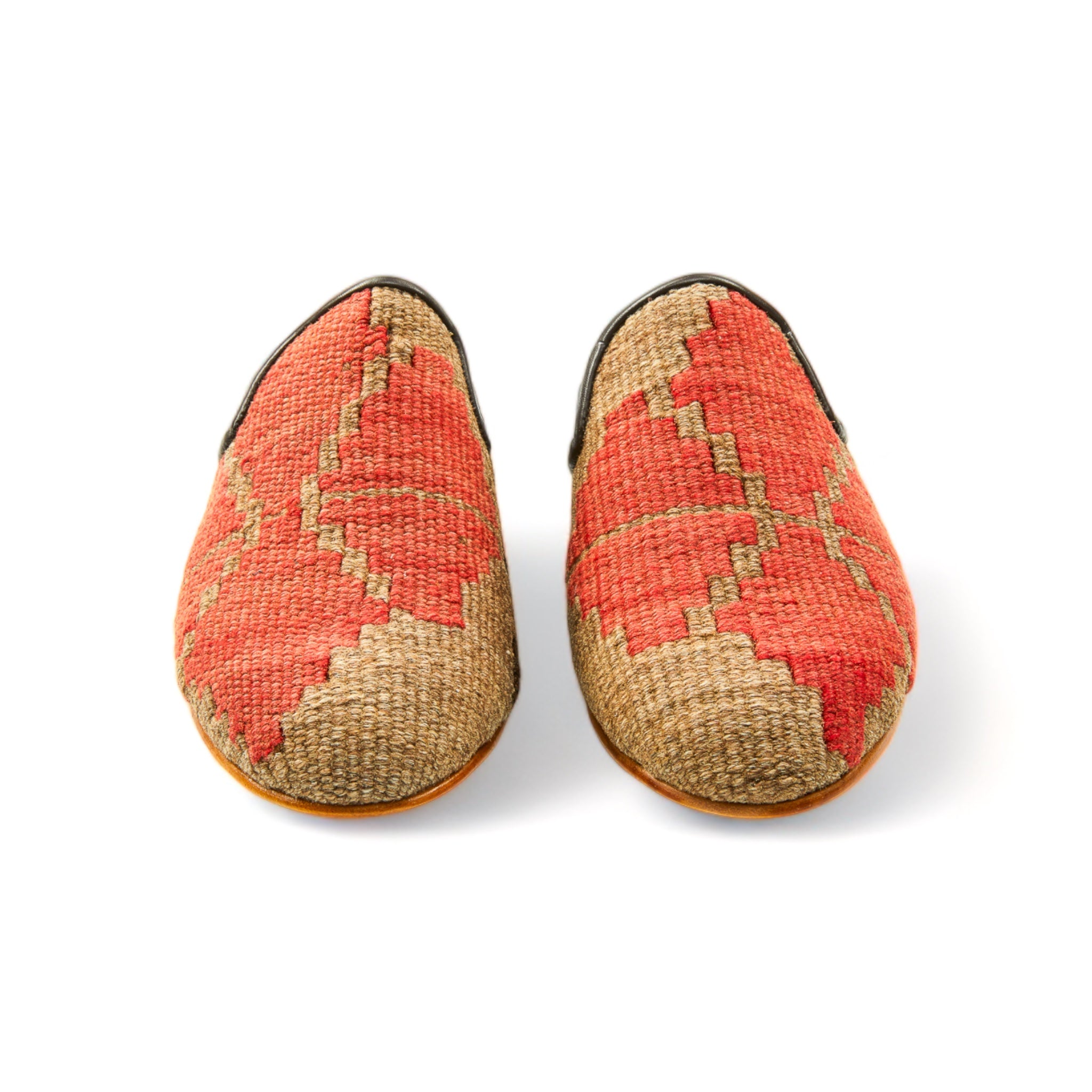 Fashionable Amber Kilim Mules